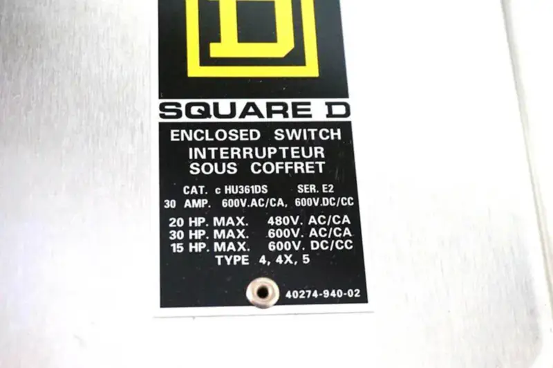 Square D CHU361DS