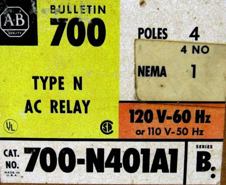 Allen-Bradley 700-N401A1