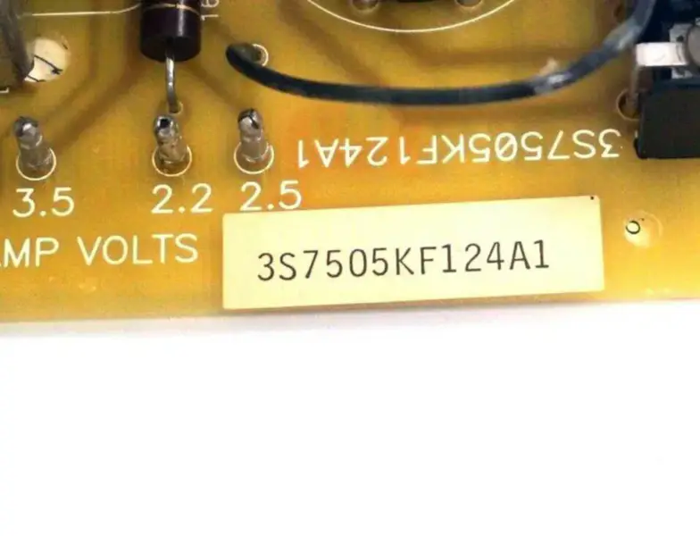 GENERAL ELECTRIC 3S7505KF124A1