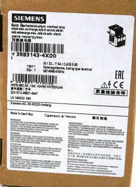 Siemens 3RB3143-4XD0