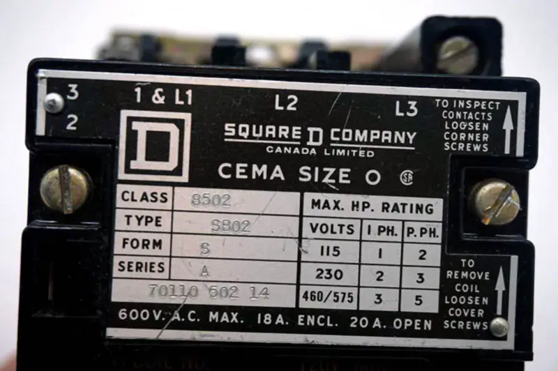 Square D 8502-SB02
