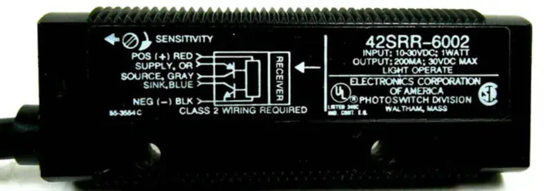 ELECTRONICS CORPORATION 42SRR-6002