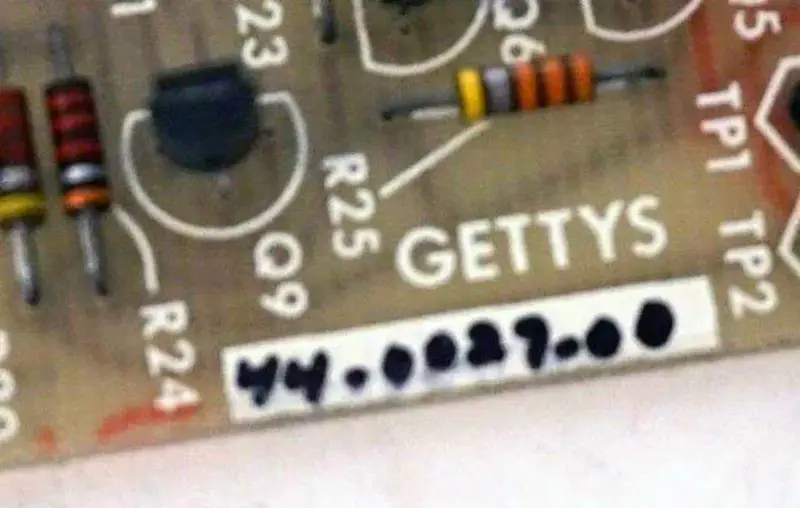 GETTYS / MODICON 44-0027-00