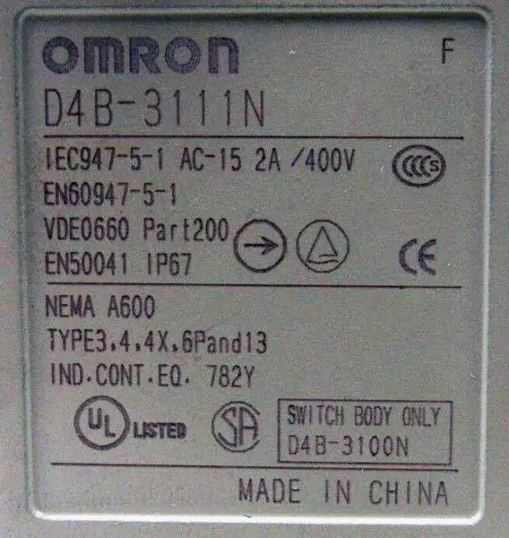 Omron D4B-3111N