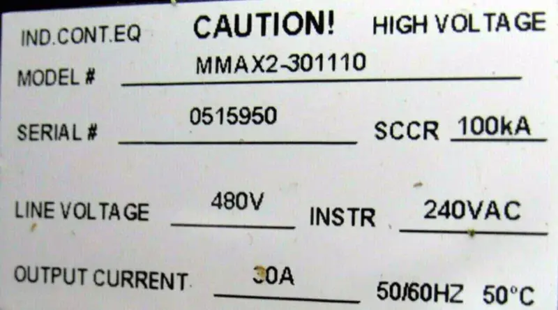 CHROMALOX MMAX2-301110