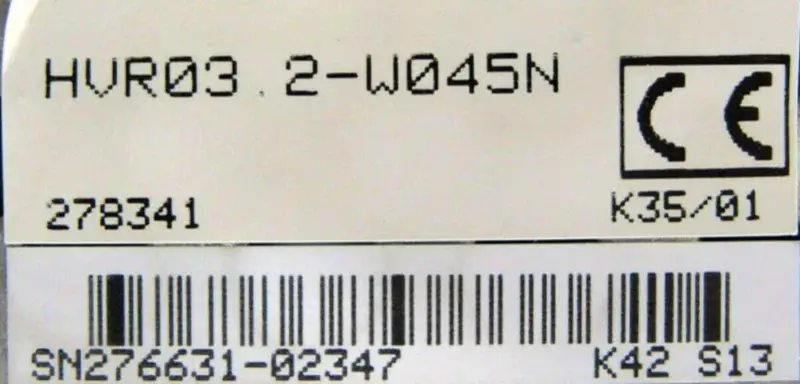 REXROTH HVR03.2-W045N