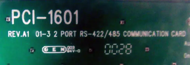 ADVANTECH PCI-1601