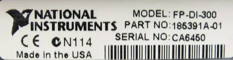 NATIONAL INSTRUMENTS FP-DI-300