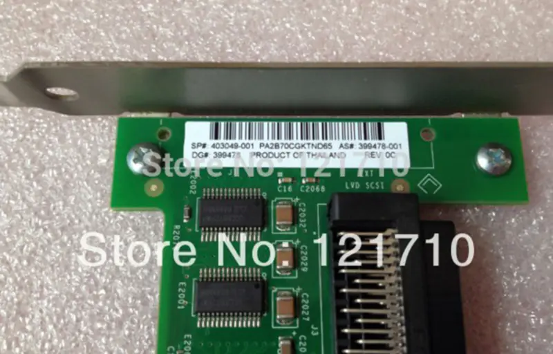 HP 403049-001 399478-001 LSI20320 Ultra320 PCI-X SCSI CARD průmyslová základní deska