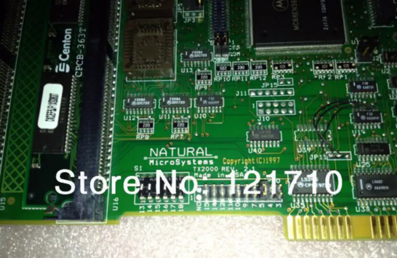 deska NATURAL MicroSystems NMS TX2000 REV.2.1 průmyslová základní deska