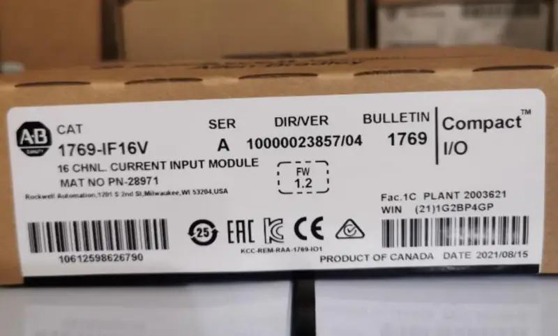 Allen bradley 1769-IF16V 1769IF16V PLC