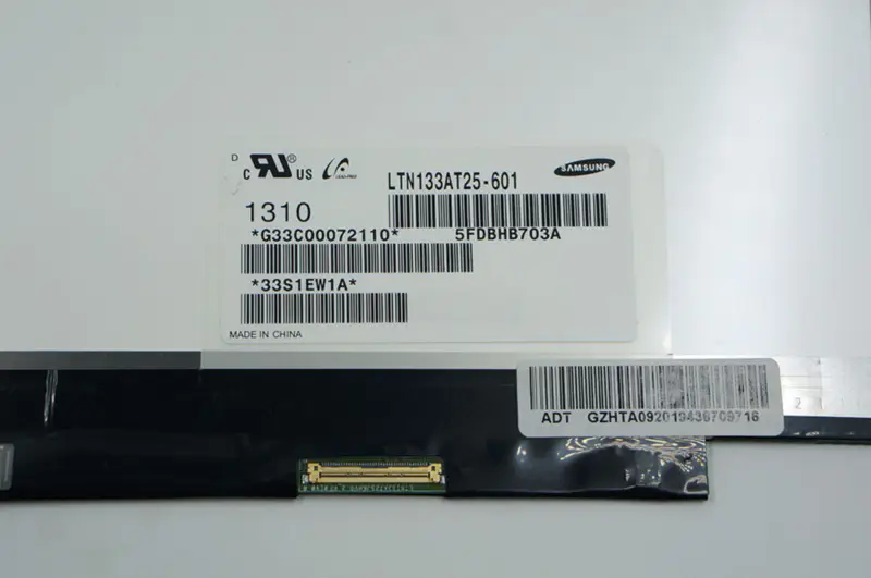 13,3" LCD LTN133AT25 LTN133AT25-501 601 LTN133AT25-T01 pro Toshiba R700 Z835 Z830 Z930 Z935 LED LCD displej
