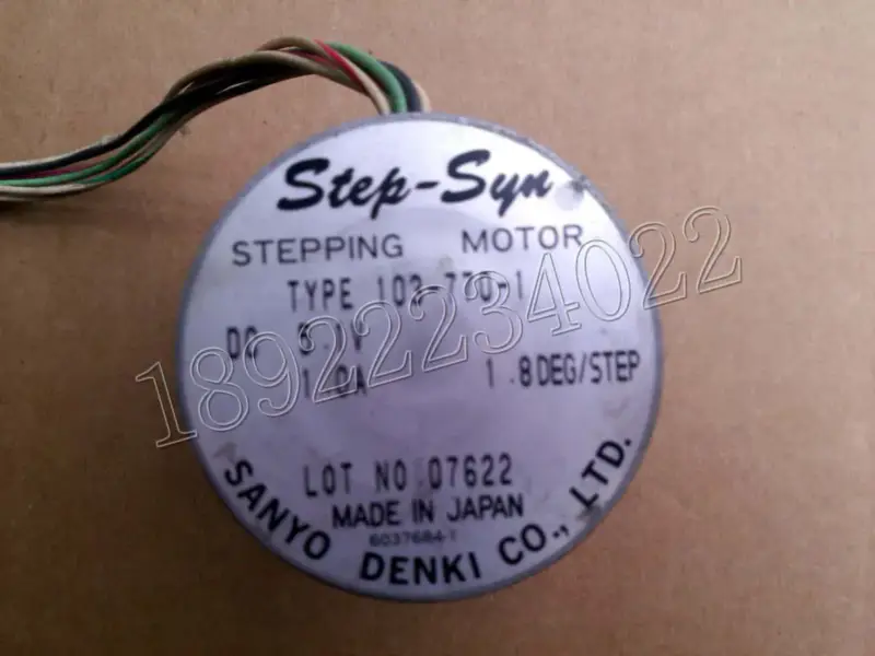 Motor SANYO 103-770-1 DC 1,0 A 5,1 V