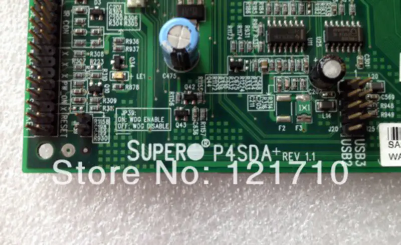 Deska SUPER SUPER P4SDA+ REV 1.1 pro průmyslové základní desky pro pracovní stanice a servery