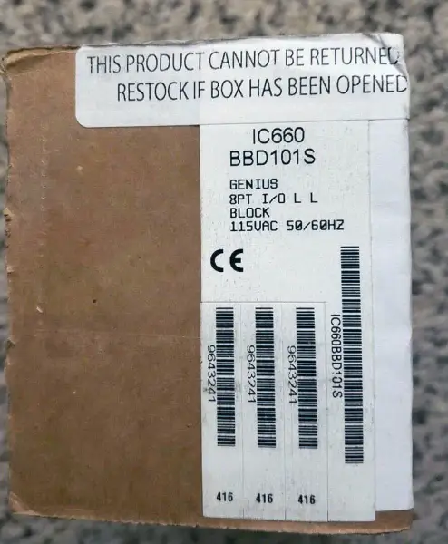 GE Fanuc IC660BBD101