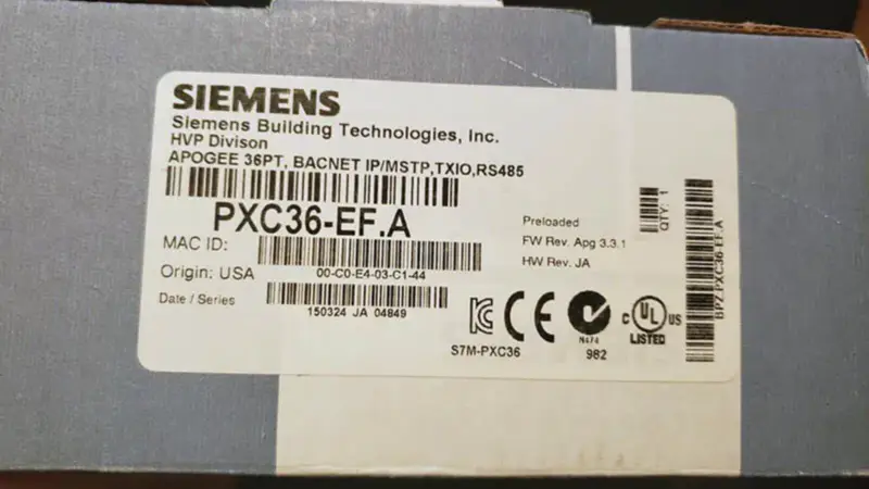 Siemens PXC36-EF.A