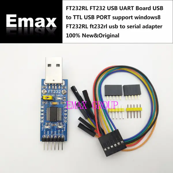 5LOTS FT232RL FT232 USB UART Board USB to TTL device USB PORT support windows8 FT232RL Zařízení ft232rl usb to serial adapter