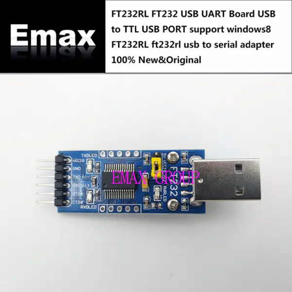 5LOTS FT232RL FT232 USB UART Board USB to TTL device USB PORT support windows8 FT232RL Zařízení ft232rl usb to serial adapter
