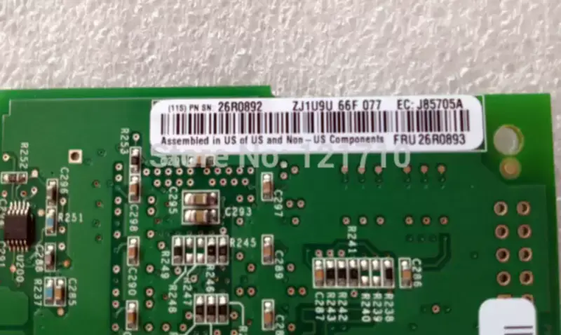 IBM 26R0892 26R0893 Karta QLogic 4GB SFF Fibre Channel pro průmyslovou základní desku serveru ibm HS21 Bladecenter