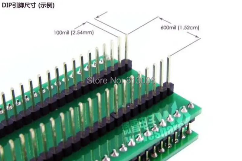 IC51-1004-809 TQFP100 IC blok QFP100 Programovací sedadlo
