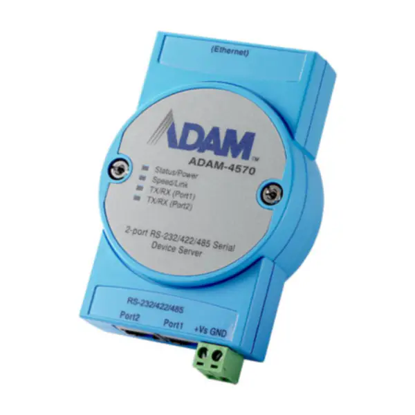 Advantech 2-portový server sériových zařízení RS-232/422/485 ADAM-4570-CE