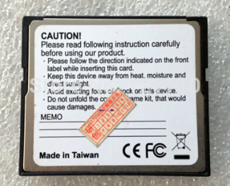 CF karta pqi Compact Flash Card 1GB pro průmyslovou základní desku počítače trek-755