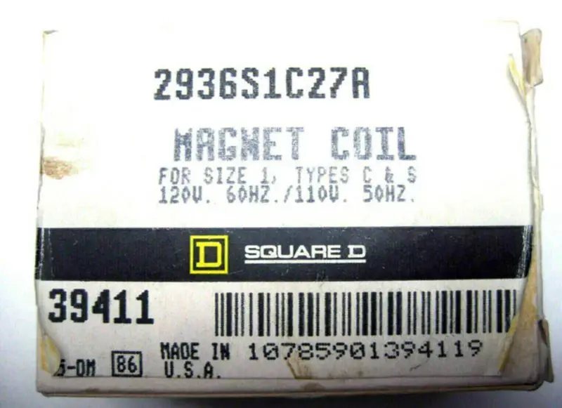 SQUARE D 2936S1C27A