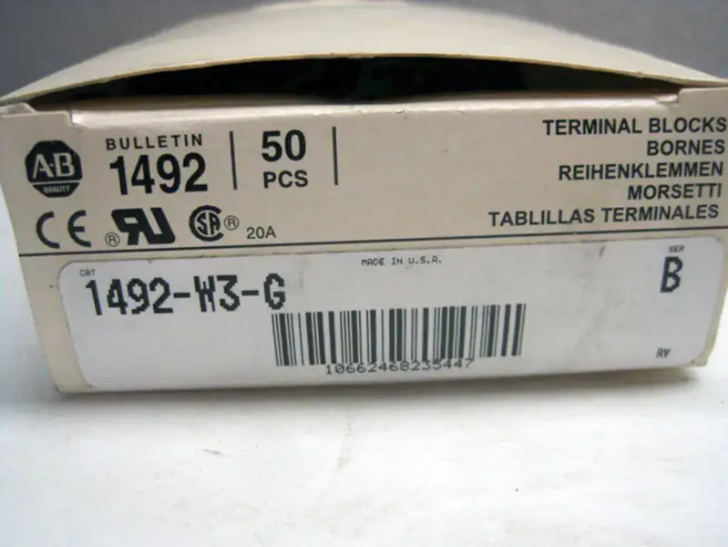 Allen-Bradley 1492-W3-G
