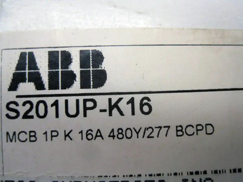 ABB S201UP-K16