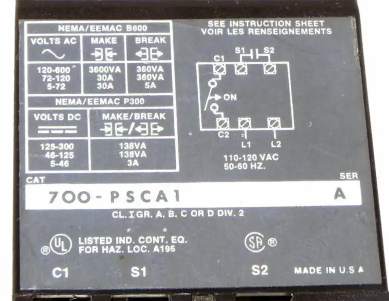 Allen-Bradley 700-PSCA1