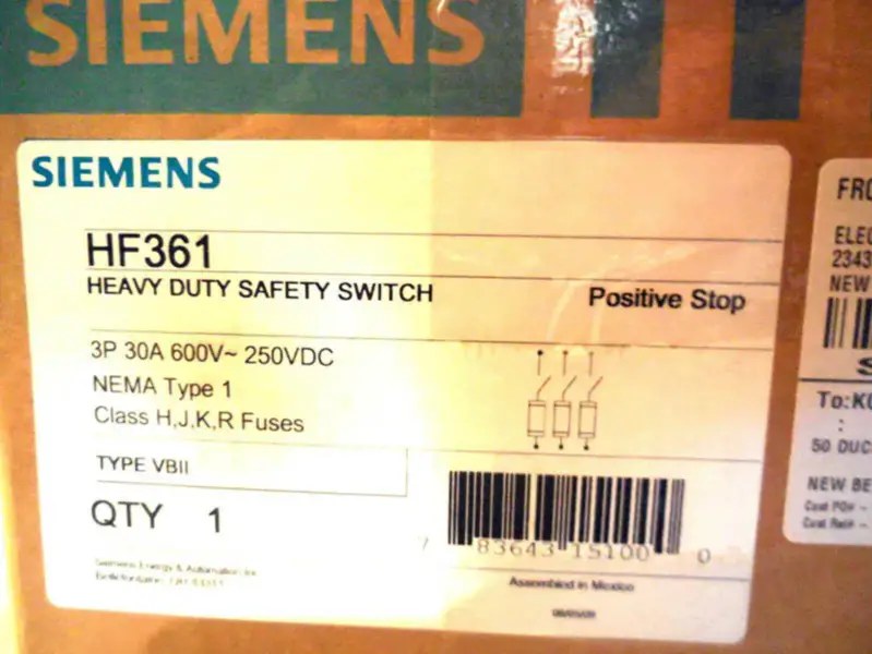 Siemens HF361