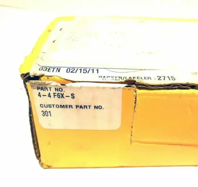 PARKER 4-4F6X-S