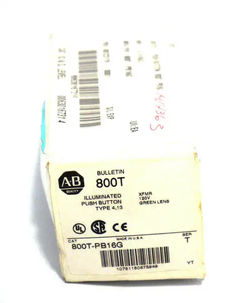 Allen-Bradley 800T-PB16G