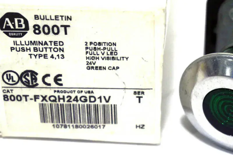 Allen-Bradley 800T-FXQH24GD1V