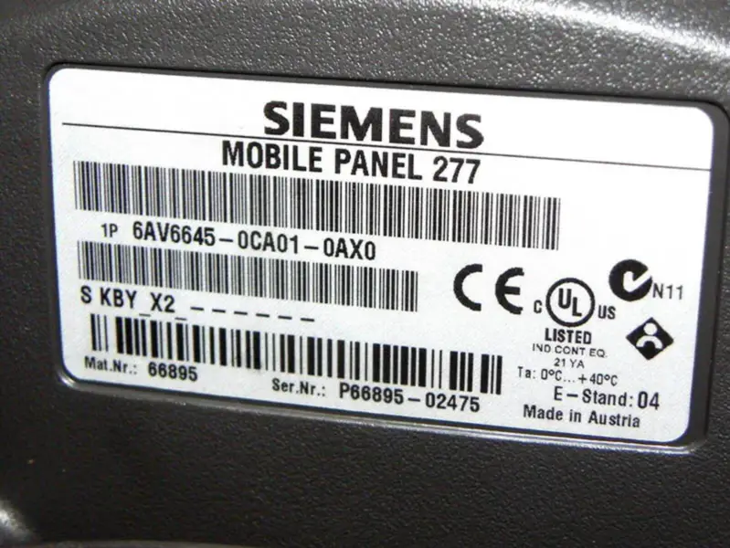 Siemens 6AV6645-0CA01-0AX0