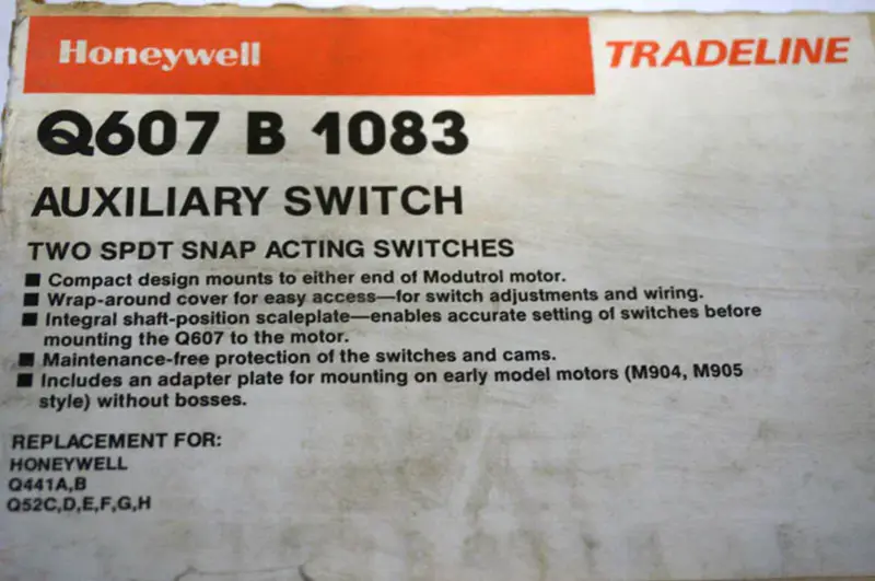 HONEYWELL Q607B-1083