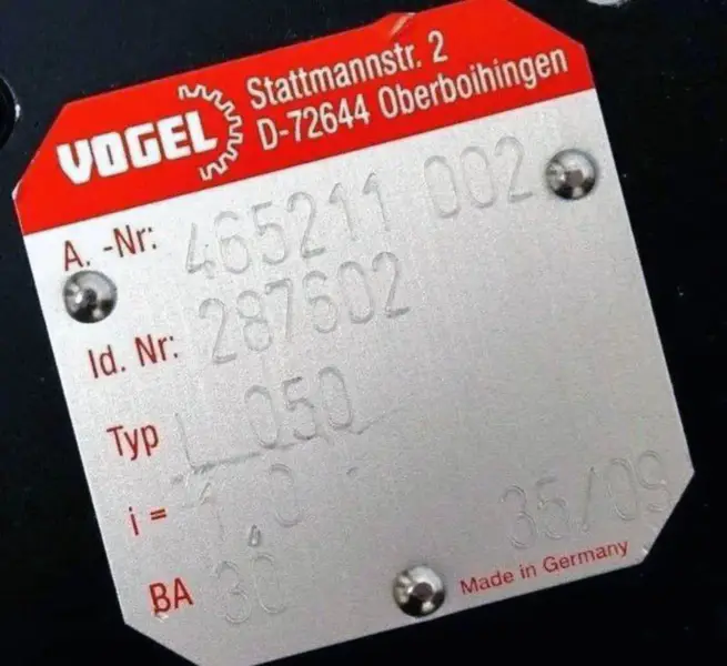 VOGEL D-72644