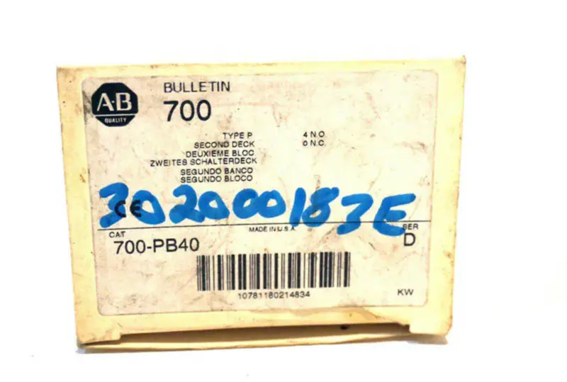 Allen-Bradley 700-PB40