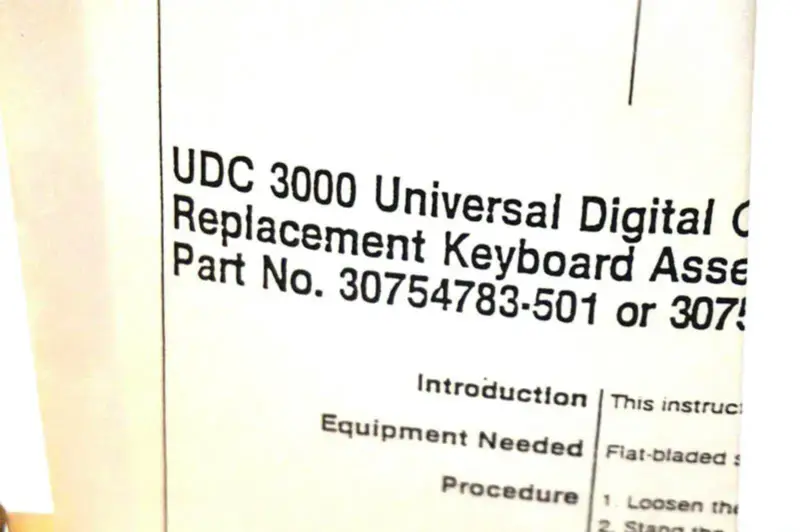 HONEYWELL 30754783-501