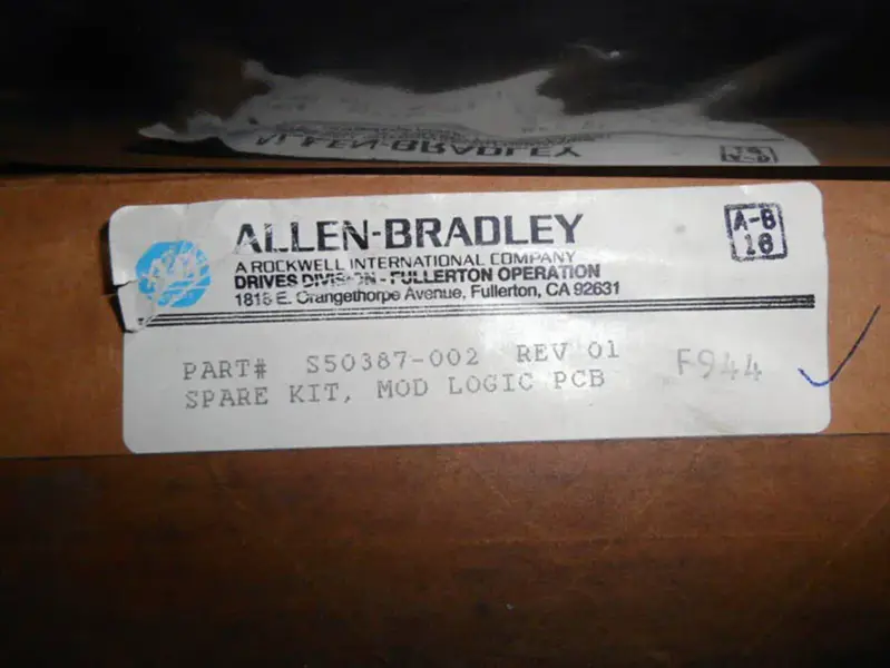 Allen-Bradley S50387-002