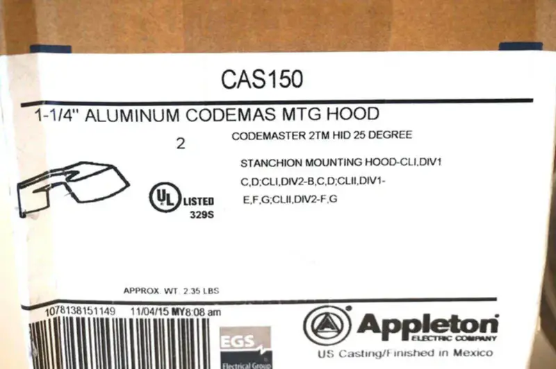 APPLETON CAS150