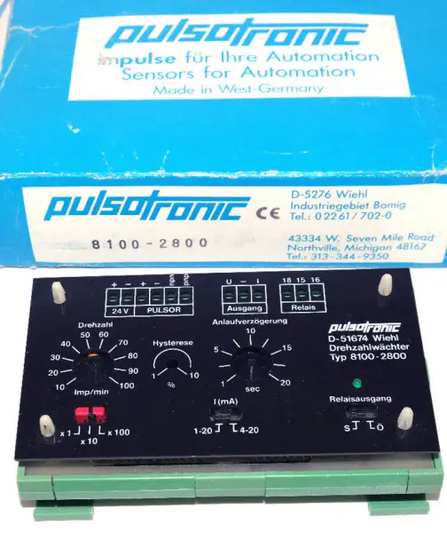 PULSOTRONIC 8100-2800
