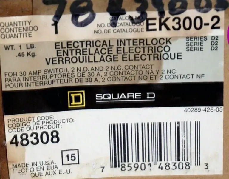 SQUARE D EK300-2