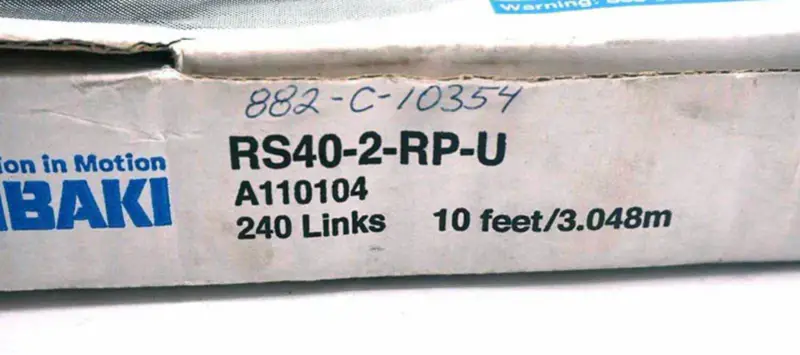 TSUBAKI RS40-2-RP-U