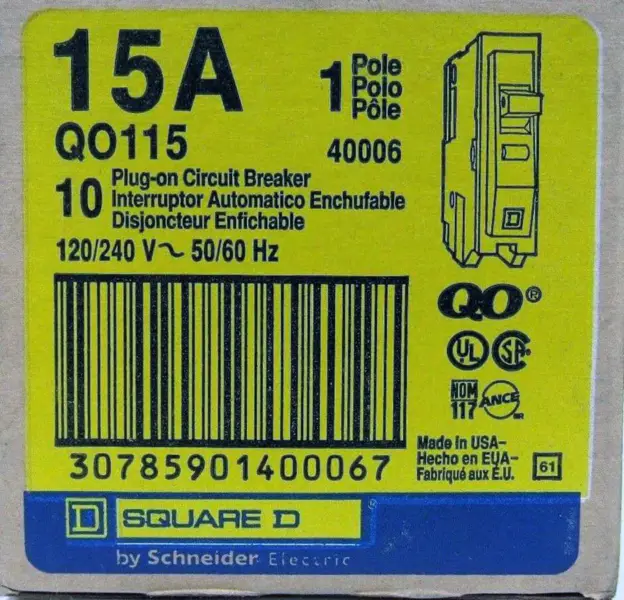 SQUARE D QO115