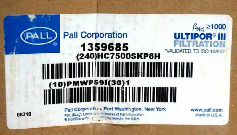 PALL HC7500SKP8H