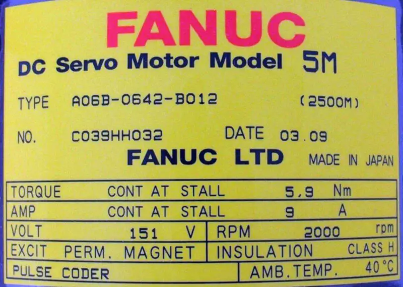 FANUC A06B-0642-B012