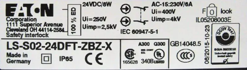 EATON LS-S02-24DFT-ZBZ-X