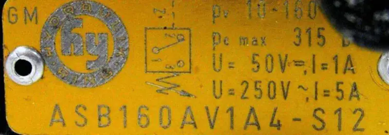 PARKER ASB160AV1A4-S12