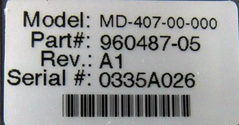 KONTROLNÍ TECHNIKY MD-407-00-000
